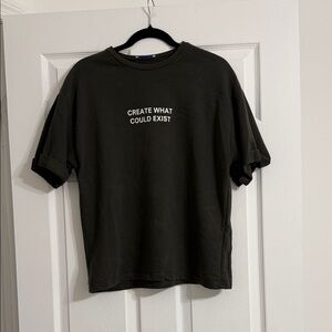 Zara Black Short Sleeve Tee